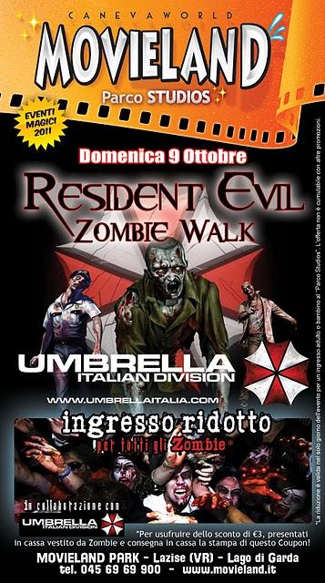 Zombie Walk a Movieland: 9 ottobre 2011