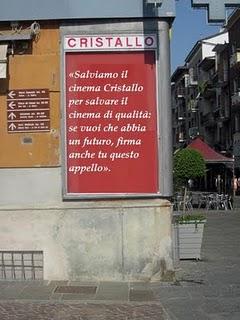 Basteranno le firme per salvare il Cinema Cristallo?