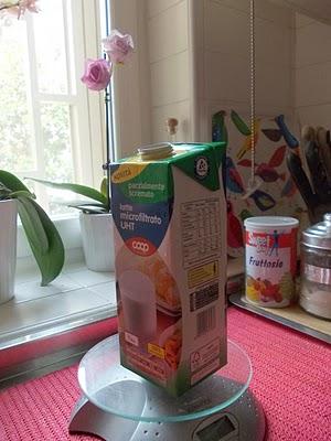 Riciclare il contenitore del latte come casetta per gli uccellini