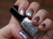 TWIN Color Solar Nail Lacquer Gunmetal Silver