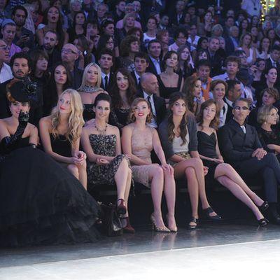 Il Red Carpet sulla passerella Dolce & Gabbana p/e 2012 Women