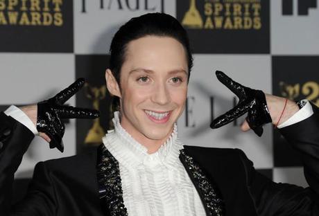 25th+Film+Independent+Spirit+Awards+Arrivals+WF3EibmzKuql Johnny Weir to Star in MAC Cosmetics Glitter and Ice Campaign