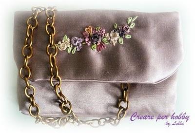 Silk Ribbon: pochette 