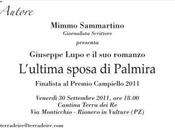 Libro evento/ L’ultima sposa Palmira Giuseppe Lupo