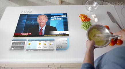 I magici futuribili display di Corning