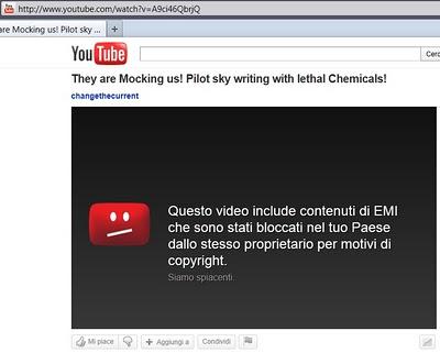 Video censurati - Piloti fanno scritte nei cieli: la versione del video con sottotitoli italiani ed i link per scaricarla e diffonderla