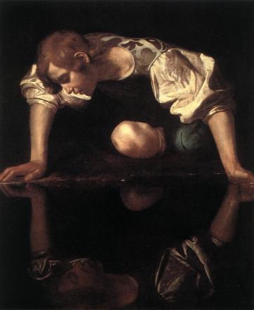 “Narciso” di Michelangelo Merisi detto il Caravaggio