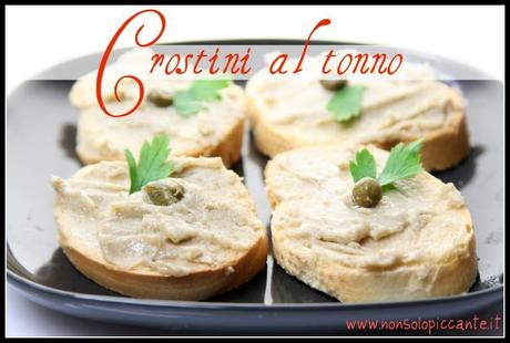 Crostini al tonno