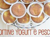 Tortine pesca yogurt, muffin fallito