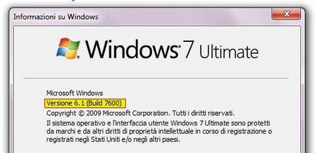 Windows 8 è in realtà Windows 6.2