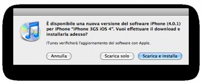 Rilasciato IOS 4.0.1 per Iphone