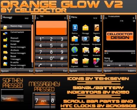 Orange Glow V2 by CellDoctor