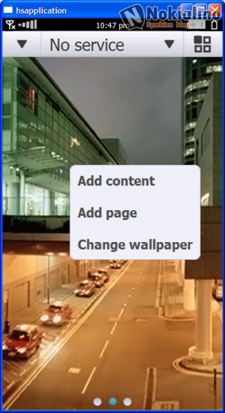 Screenshots Symbian ^4