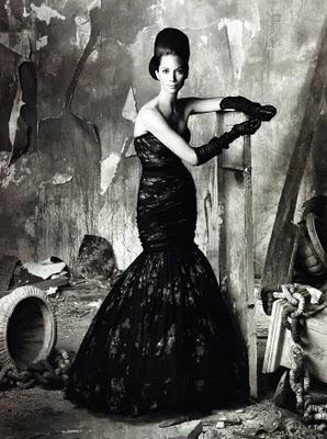 Christy Turlington by Steven Meisel su Vogue Italia