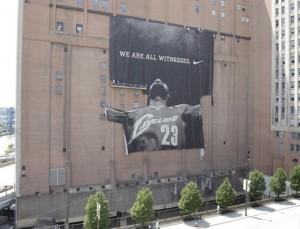 LeBron banner