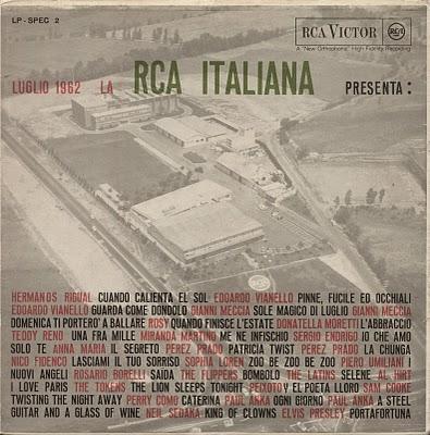 LA RCA ITALIANA PRESENTA: (luglio 1962)