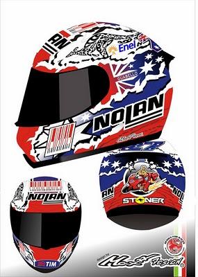 Nolan X-802 Casey Stoner 2010 by Max77Design