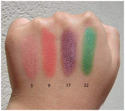 MUFE Aqua Cream: 5,9,17,22.