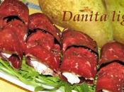 Involtini bresaola alla pera