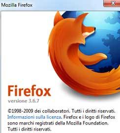 Firefox Mozilla: da aggiornare subito alla versione 3.6.7
