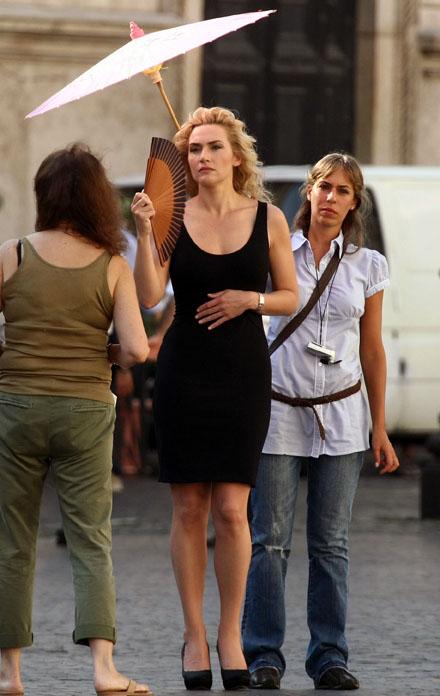 KATE WINSLET GIRA A ROMA IL NUOVO SPOT 