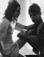 MODERN LOVE... Freja Beha Erichsen for Interview August 2010 by Craig McDean