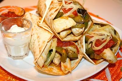 Fajitas...piadine in vacanza!