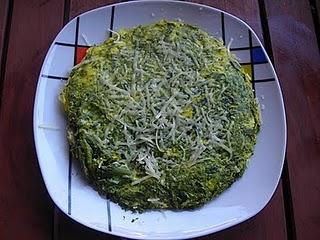 Tanne de rape, casce e ove (cime di rapa, formaggio e uova)