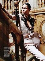 NOCTURNES... Tasha Tilberg by Kacper Kasprzyk for Elle US August 2010