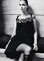 NOCTURNES... Tasha Tilberg by Kacper Kasprzyk for Elle US August 2010