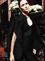 NOCTURNES... Tasha Tilberg by Kacper Kasprzyk for Elle US August 2010