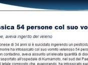 Intossica persone vomito