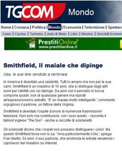 Smithfield, il maiale che dipinge