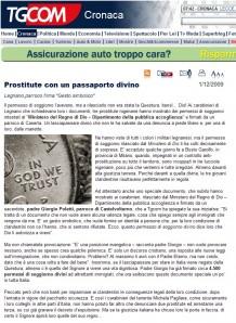 Prostitute con un passaporto divino