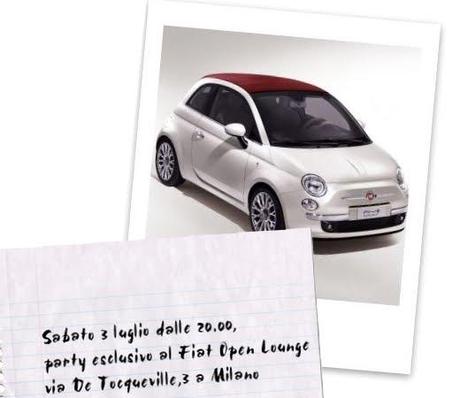 Happy Birthday 500! Il party esclusivo al Fiat Open Lounge