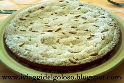 TORTA AL LIMONE E PINOLI