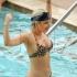 Candids: Lady GaGa in piscina con il suo ex