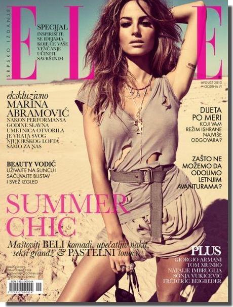 Elle August 2010: how many international covers!