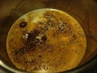 Budino al caffè aromatizzato alla cannella