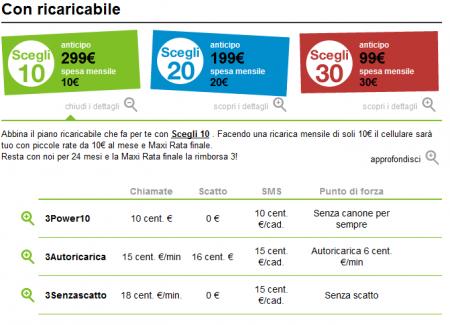 iPhone 4 (16GB) disponibile con 3 Italia: offerte ricaricabile ed abbonamento