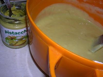 Cheescake alla crema di pistacchio