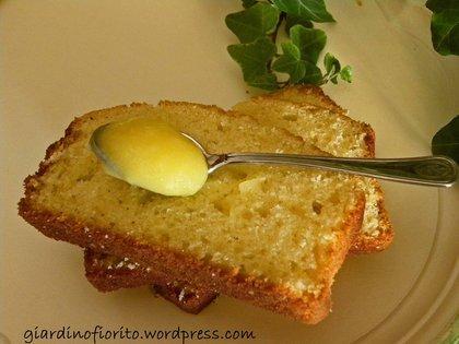 Cake al limone e lemon curd (da Creme&crimini;)