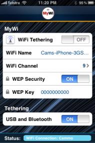 MyWi, collega il pc tramite iPhone