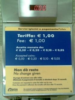 Ridateci i servizi igienici (pubblici e gratuiti) in stazione!