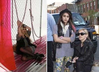 Il dietro le quinte di Material Girl con Madonna Lourdes e Taylor Momsen