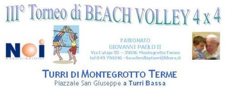 Finali III TORNEO TURRI-BEACH VOLLEY MONTEGROTTO TERME