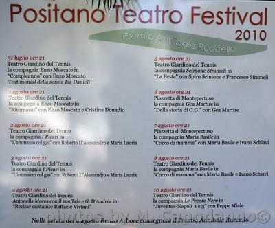 VII POSITANO FESTIVAL DEL TEATRO CONTEMPORANEO ITALIANO...