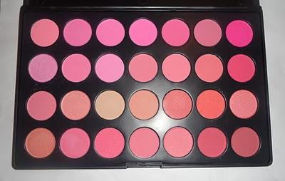 Fraulein38 - 28 Colours Pinky-Pinky Blush Palette