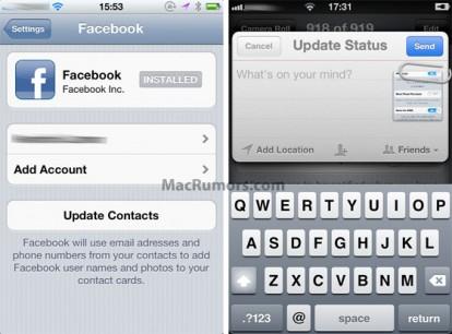  Apple: Facebook nativo in iOS5? Facebook Apple 