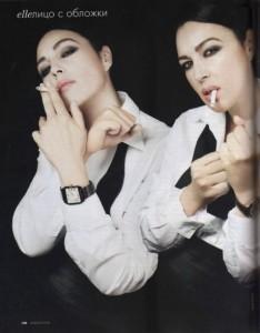 monica bellucci - elle russia